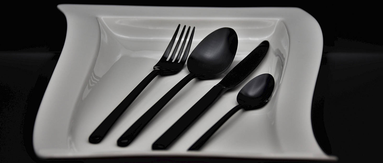 Black or brown PVD flatware CM group vobarno